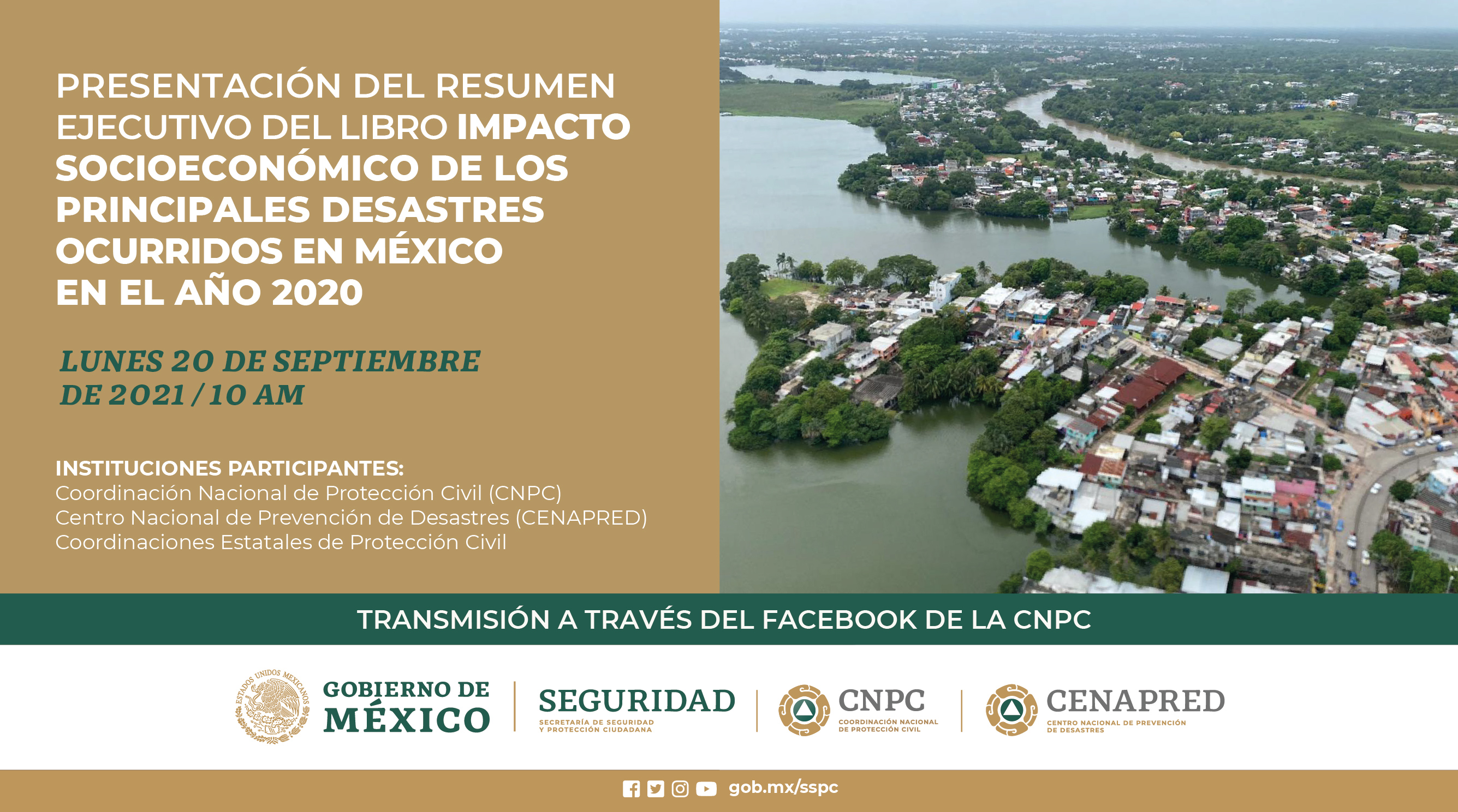 Resumen Ejecutivo del libro Impacto Socioeconómico de los Principales Desastres Ocurridos en México en el año 2020