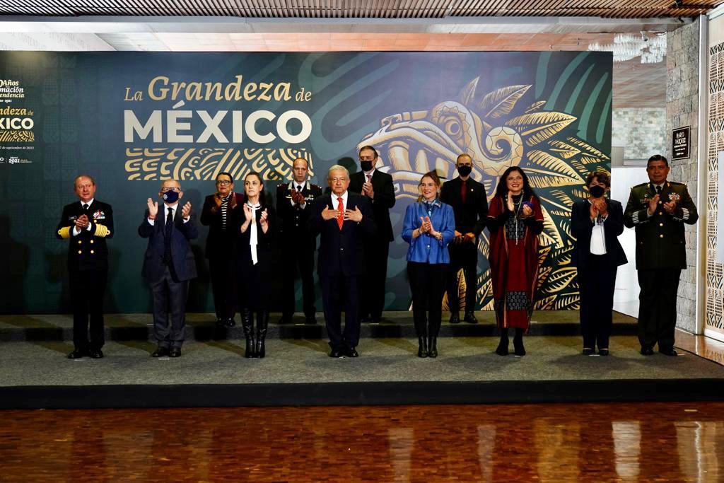 Inauguración de la exposición “La Grandeza de México”