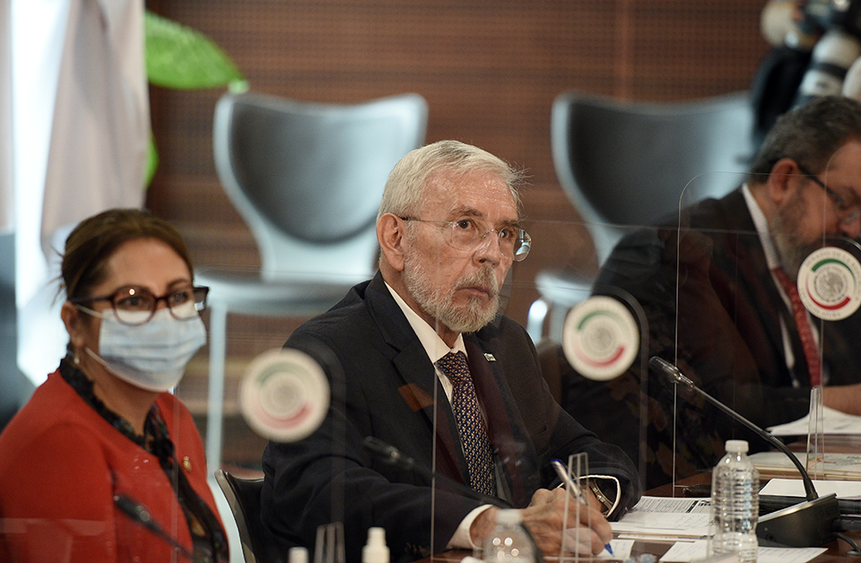 El secretario de Comunicaciones y Transportes asistió a la Glosa del Tercer Informe de Gobierno del presidente Andrés Manuel López Obrador