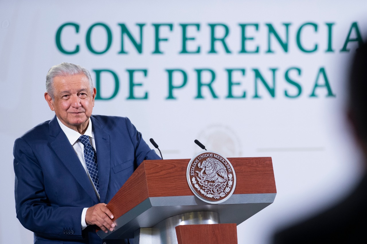 Presidente Andrés Manuel López Obrador desde Palacio Nacional