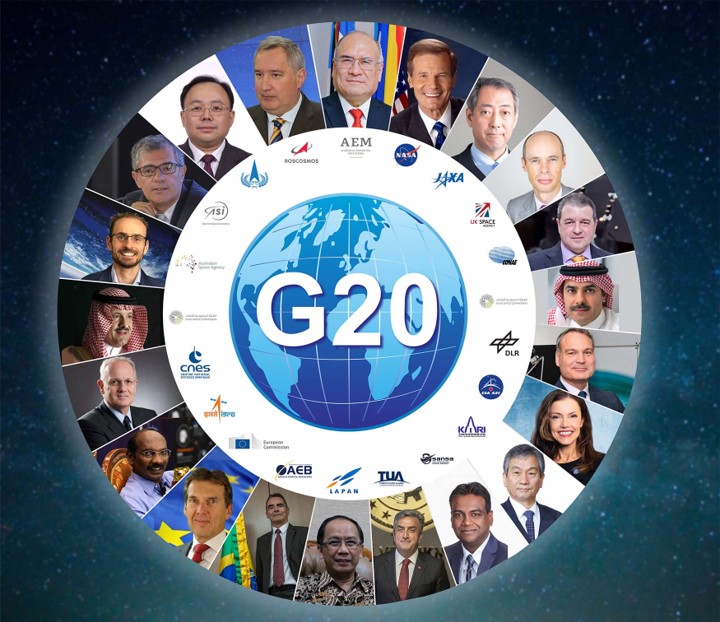 Es un orgullo que México sea considerado cada vez más en actividades de cooperación internacional en materia espacial, como ahora lo fue en el G20: SLA