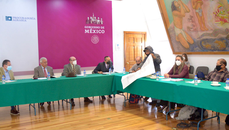 •	El titular de la Procuraduría Agraria encabeza reunión de trabajo, con la presencia de representantes de las instituciones del Sector y dependencias del Gobierno de México.