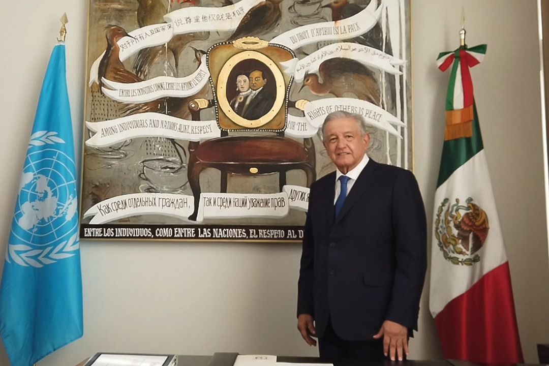 Mensaje del presidente Andrés Manuel López Obrador. Consejo de Seguridad de Naciones Unidas