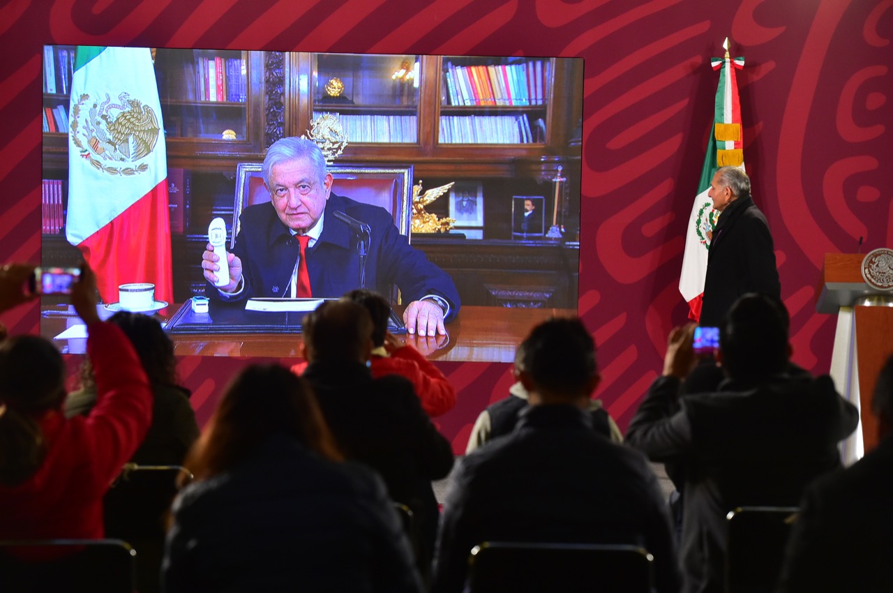 Conferencia de prensa del presidente Andrés Manuel López Obrador 