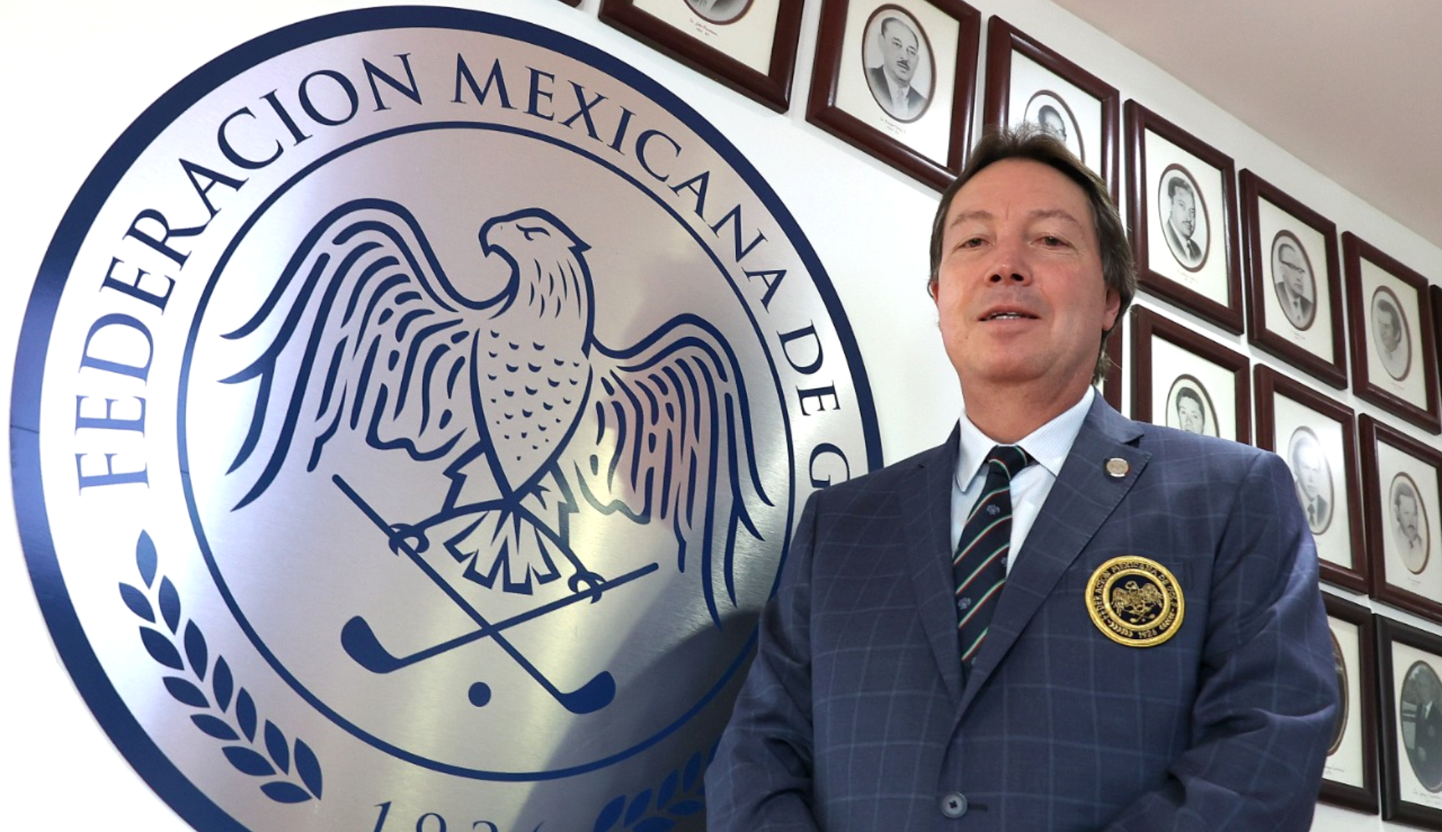 Fernando Lemmer Meyer, presidente de la Federación Mexicana de Golf (FMG). CONADE
