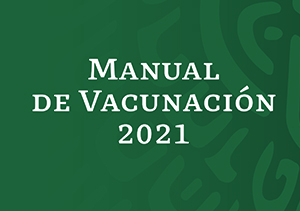 Portada Manual de Vacunación 2021