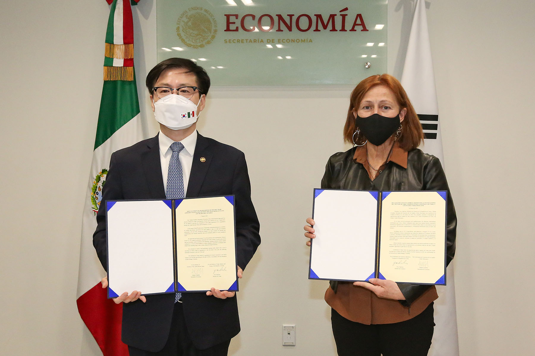 México y Corea del Sur acuerdan el inicio de negociaciones para un Tratado de Libre Comercio