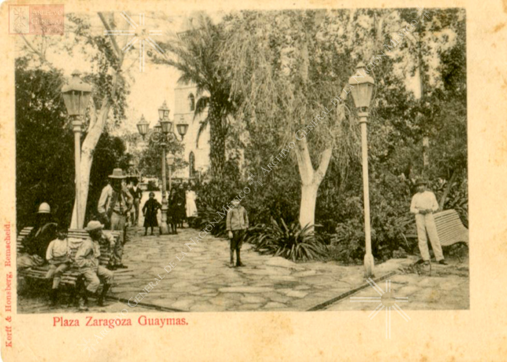 "Plaza Zaragoza Guaymas"