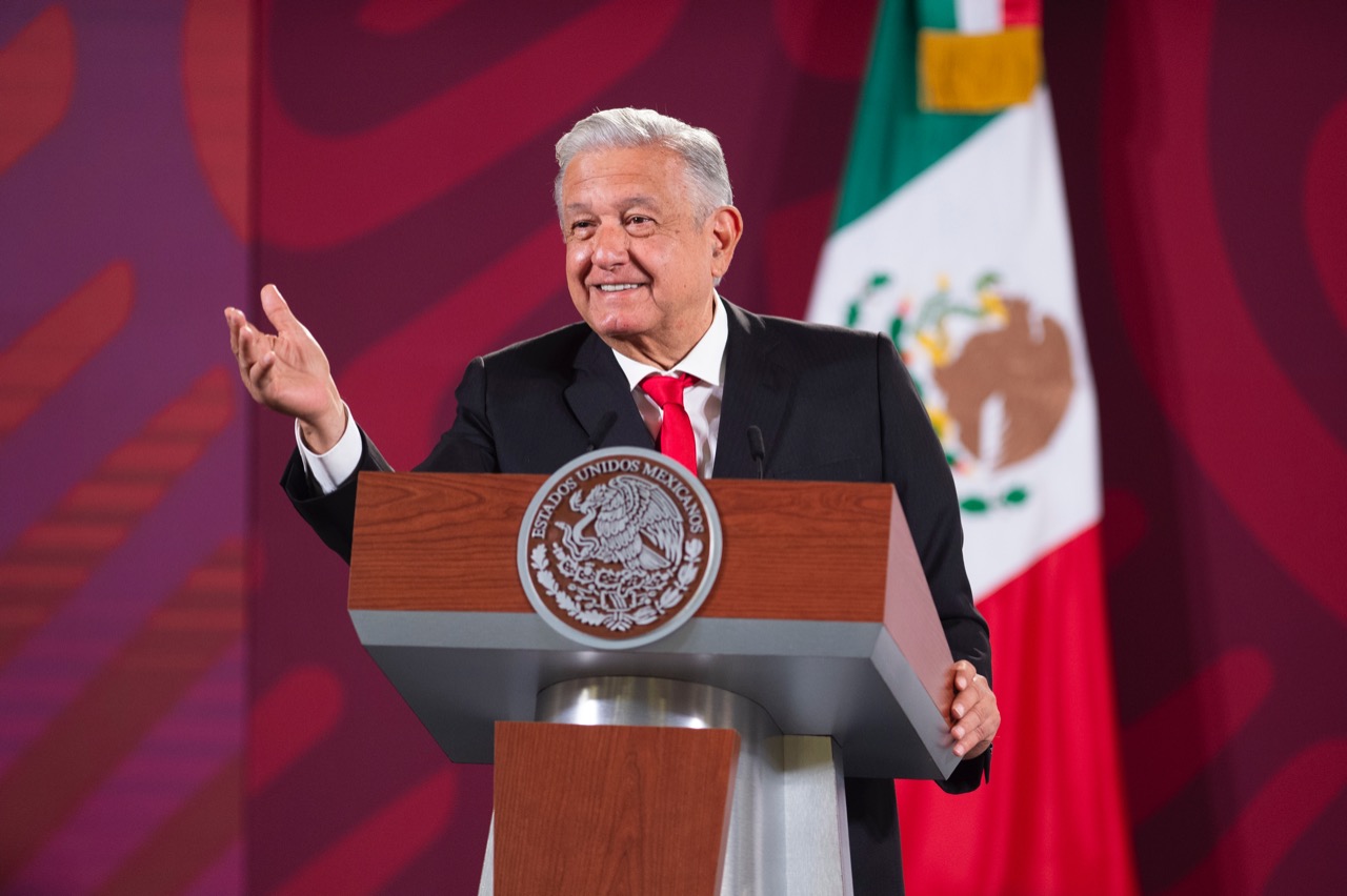 Conferencia de prensa del presidente Andrés Manuel López Obrador 