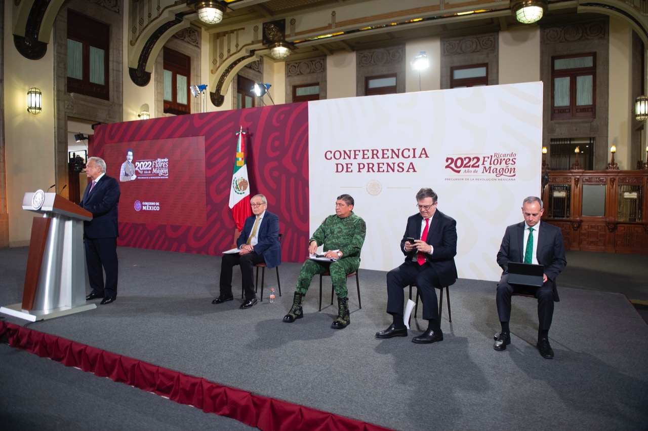 Conferencia de prensa del presidente Andrés Manuel López Obrador del 5 de abril de 2022