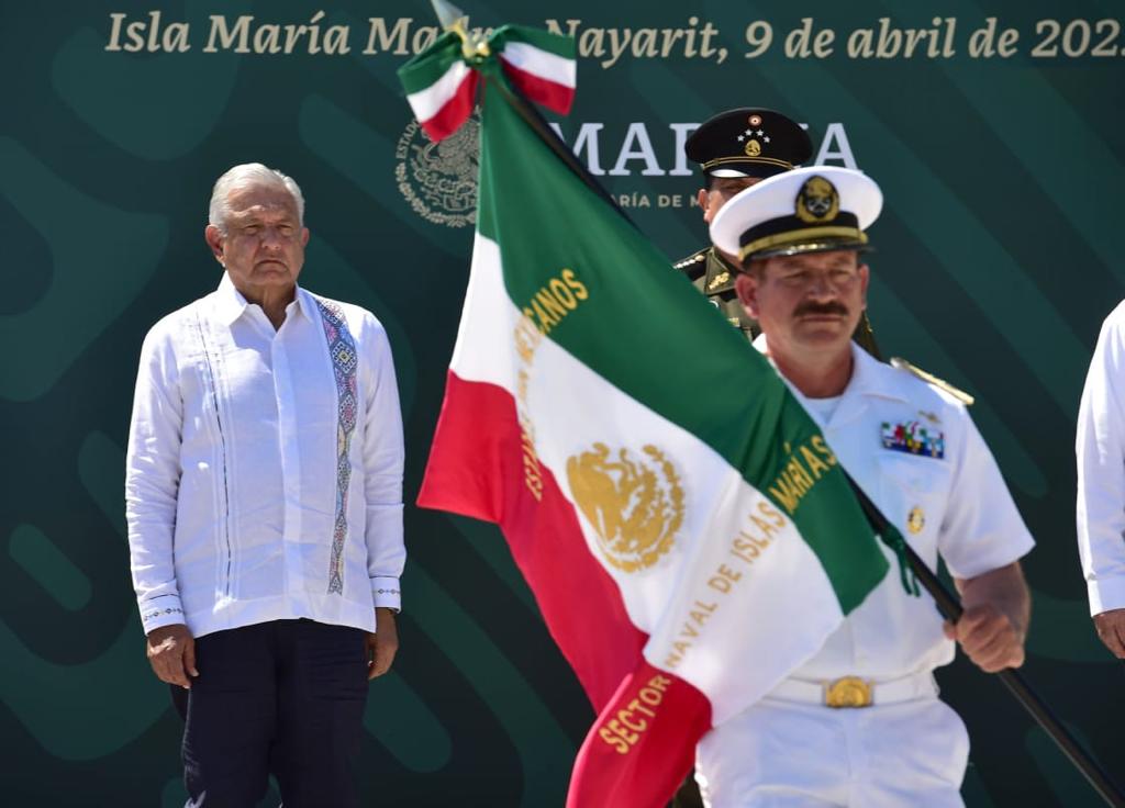 Ceremonia de Abanderamiento del Sector Naval de Islas Marías