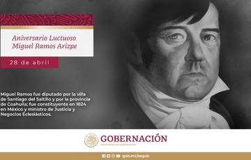 Fallece en 1843 el ‘Padre del Federalismo mexicano’
