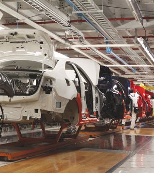 Producción y exportación de automóviles nuevos y ligeros, abril de 2022