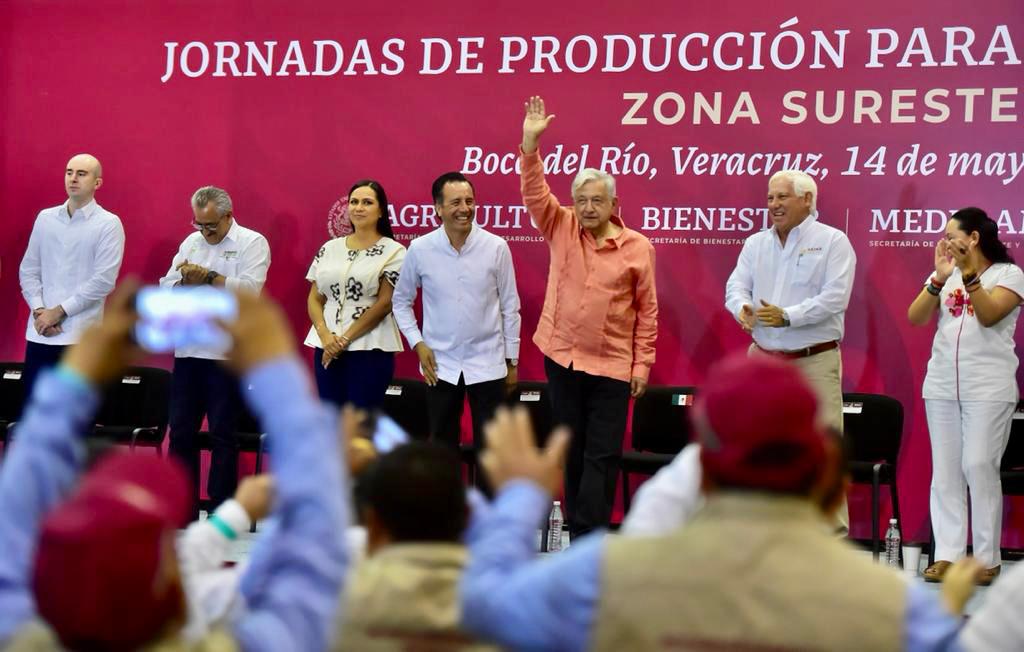 Presidente López Obrador en Boca del Río, Veracruz
