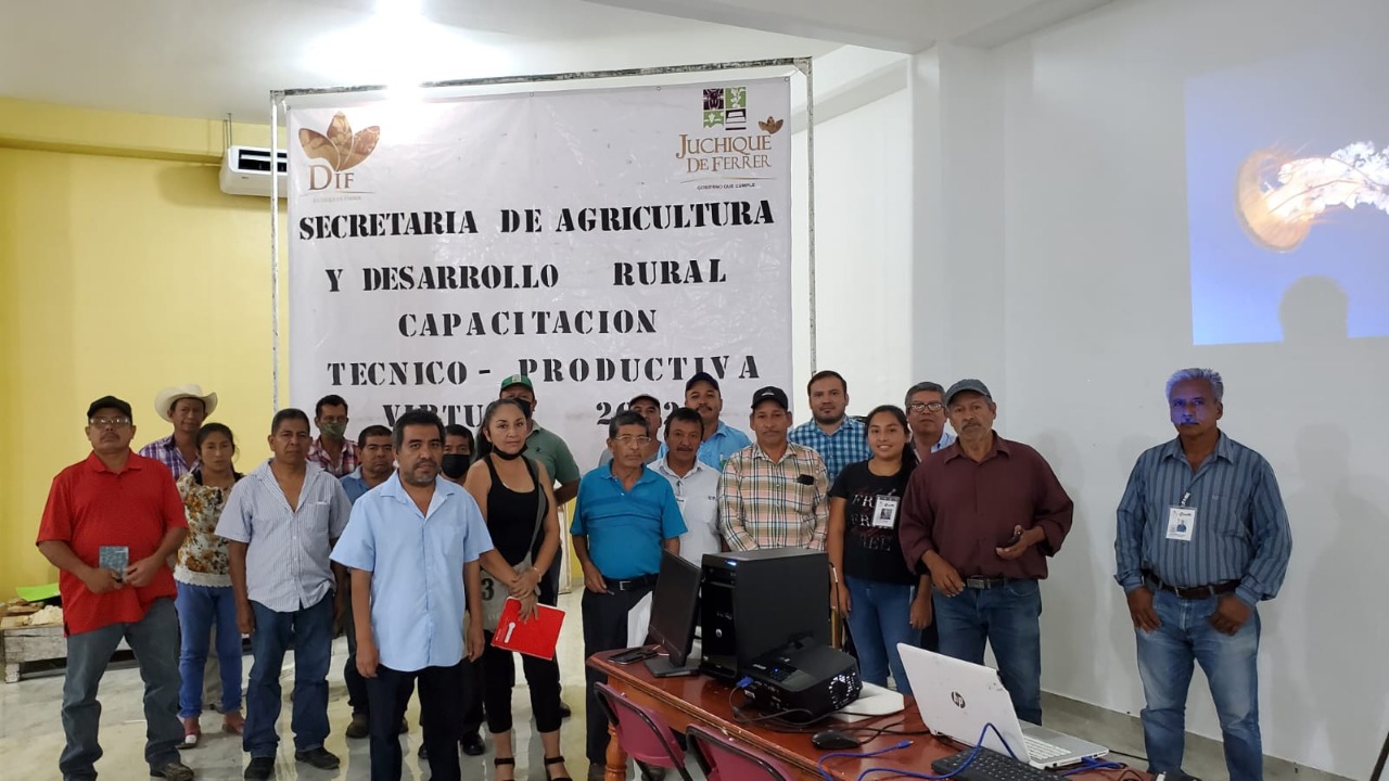 Arranca estrategia virtual de capacitación para pequeños productores rurales del País.