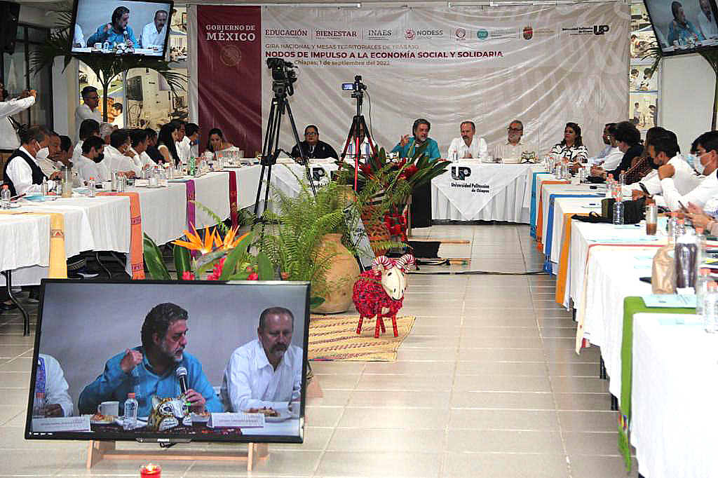 •	Se realiza en Chiapas la reunión Nodos de Impulso a la Economía Social y Solidaria de la región sur sureste del país