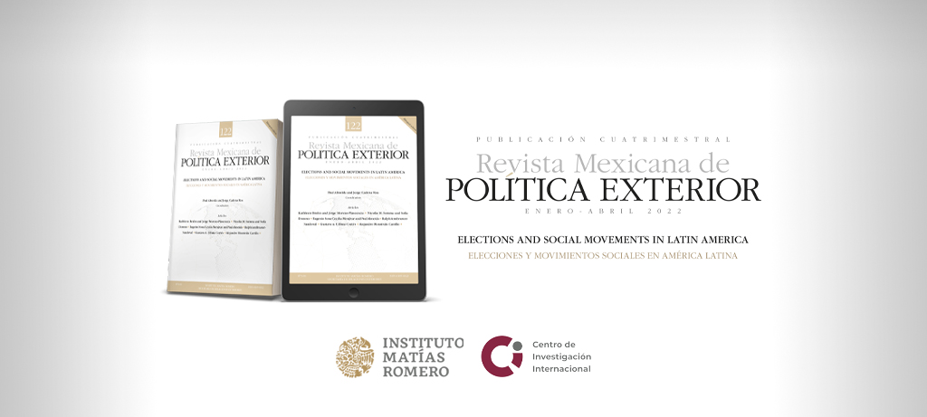 Revista Mexicana de Política Exterior 122 "Elecciones y movimientos sociales en América Latina"