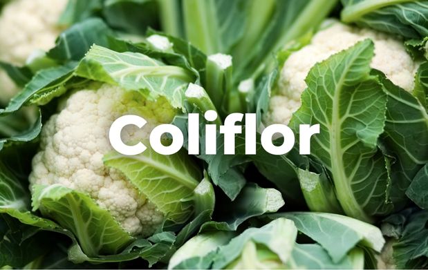 Coliflor, hortaliza saludable y nutritiva