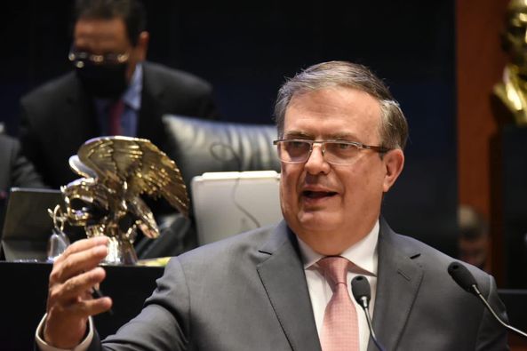 Comparecencia del canciller Marcelo Ebrard en el Senado de la República, con motivo del análisis del IV Informe de Gobierno 
