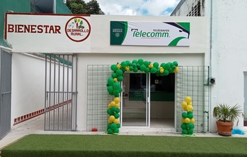 Apertura de la Sucursal TELECOMM en Actopan, Veracruz.