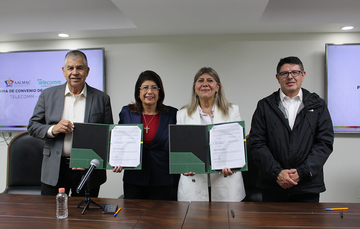 Firma de Convenio de colaboración entre TELECOMM y La Asociación de Autoridades Locales de México A.C. (AALMAC)