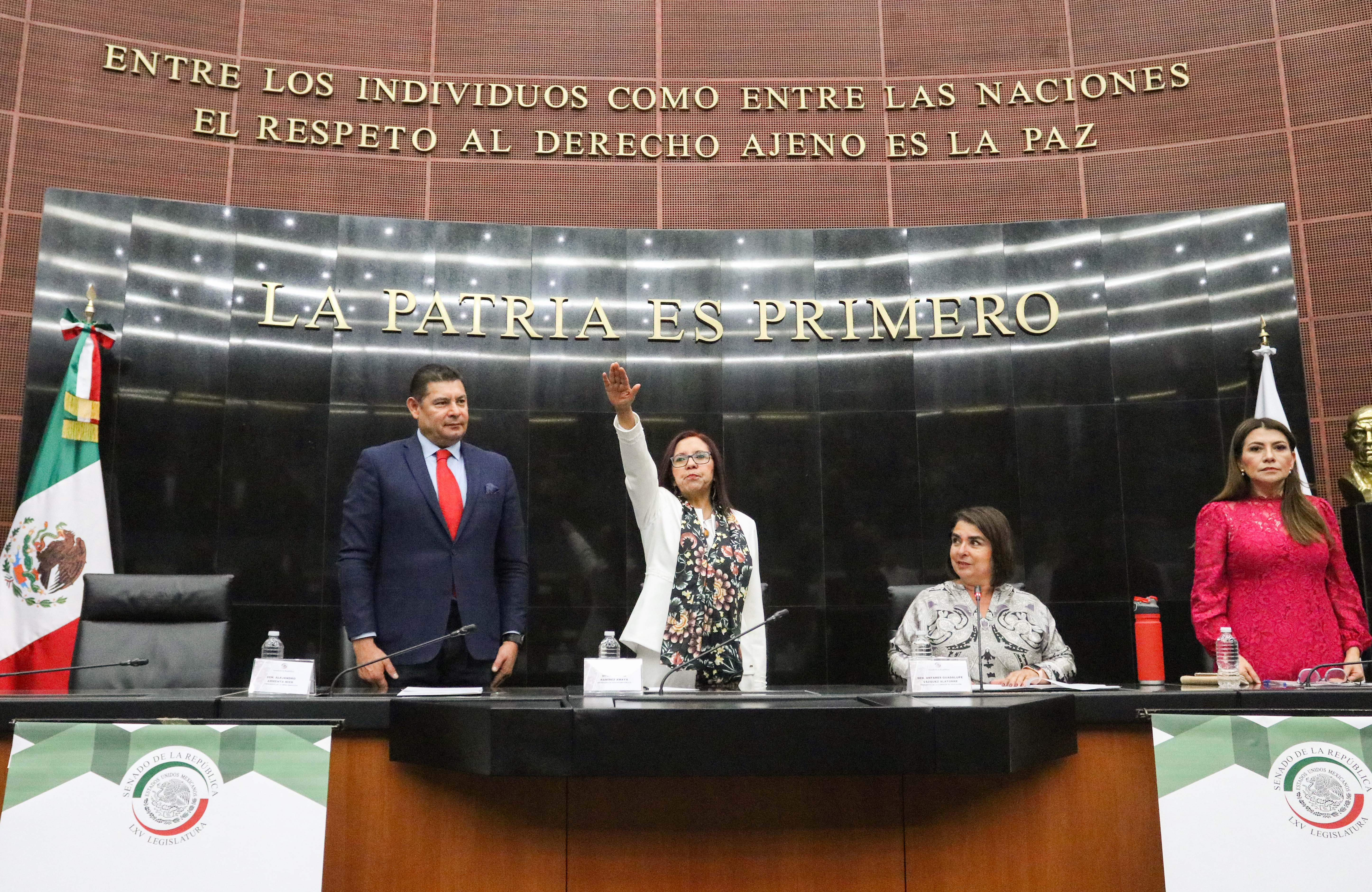 Comparece titular de la SEP ante la Comisión de Educación del Senado, como parte de la glosa del Cuarto Informe de Gobierno del presidente Andrés Manuel López Obrador