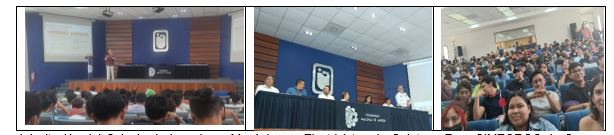 La Conuee participa en la Semana de Ingeniería en el Instituto Tecnológico de Cancún