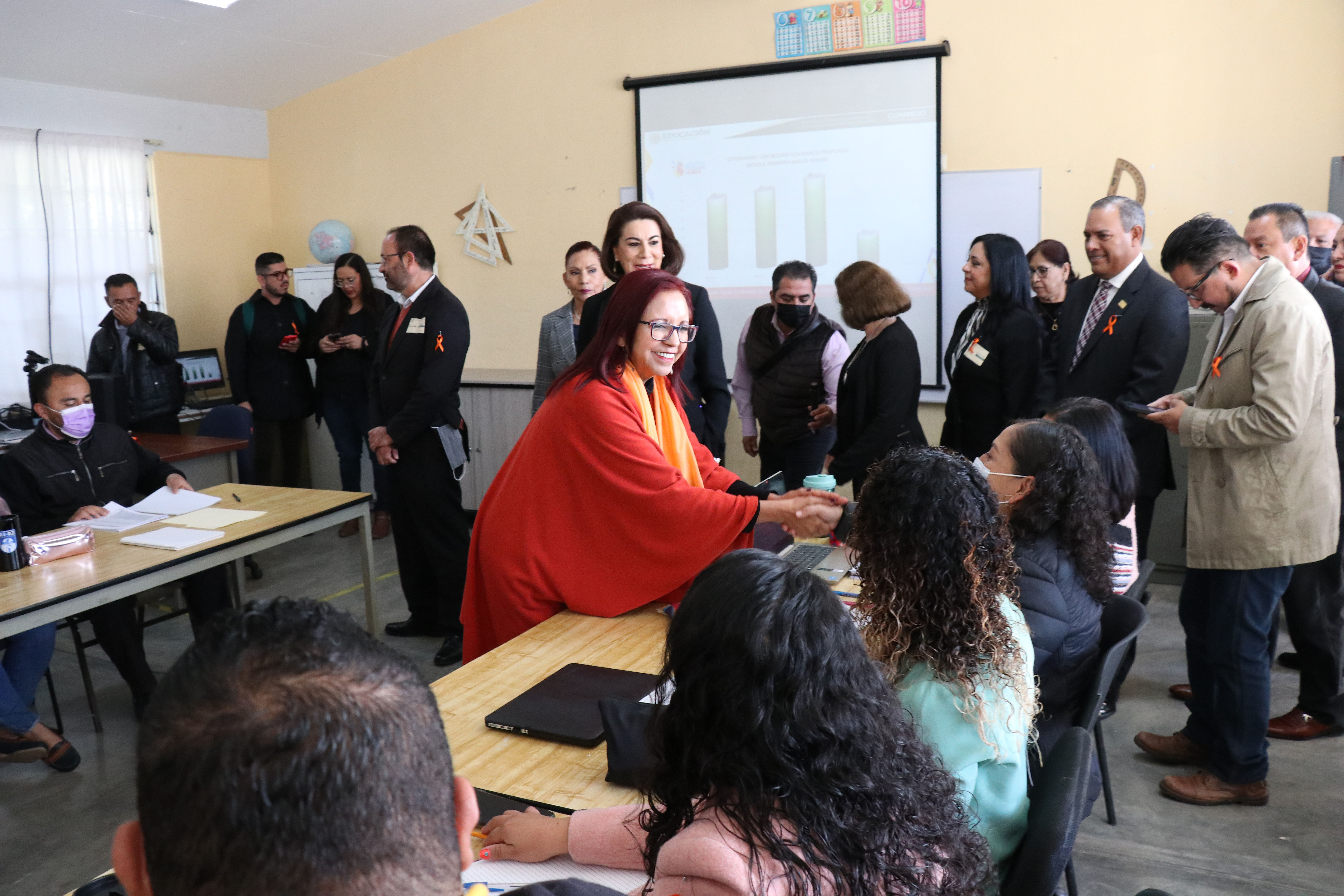 •	La secretaria de Educación Pública participa en la segunda sesión ordinaria del CTE con maestras y maestros de Aguascalientes