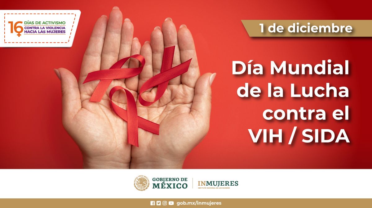 Card se de conmemoración por el día mundial de la lucha conra el VIH /SIDA