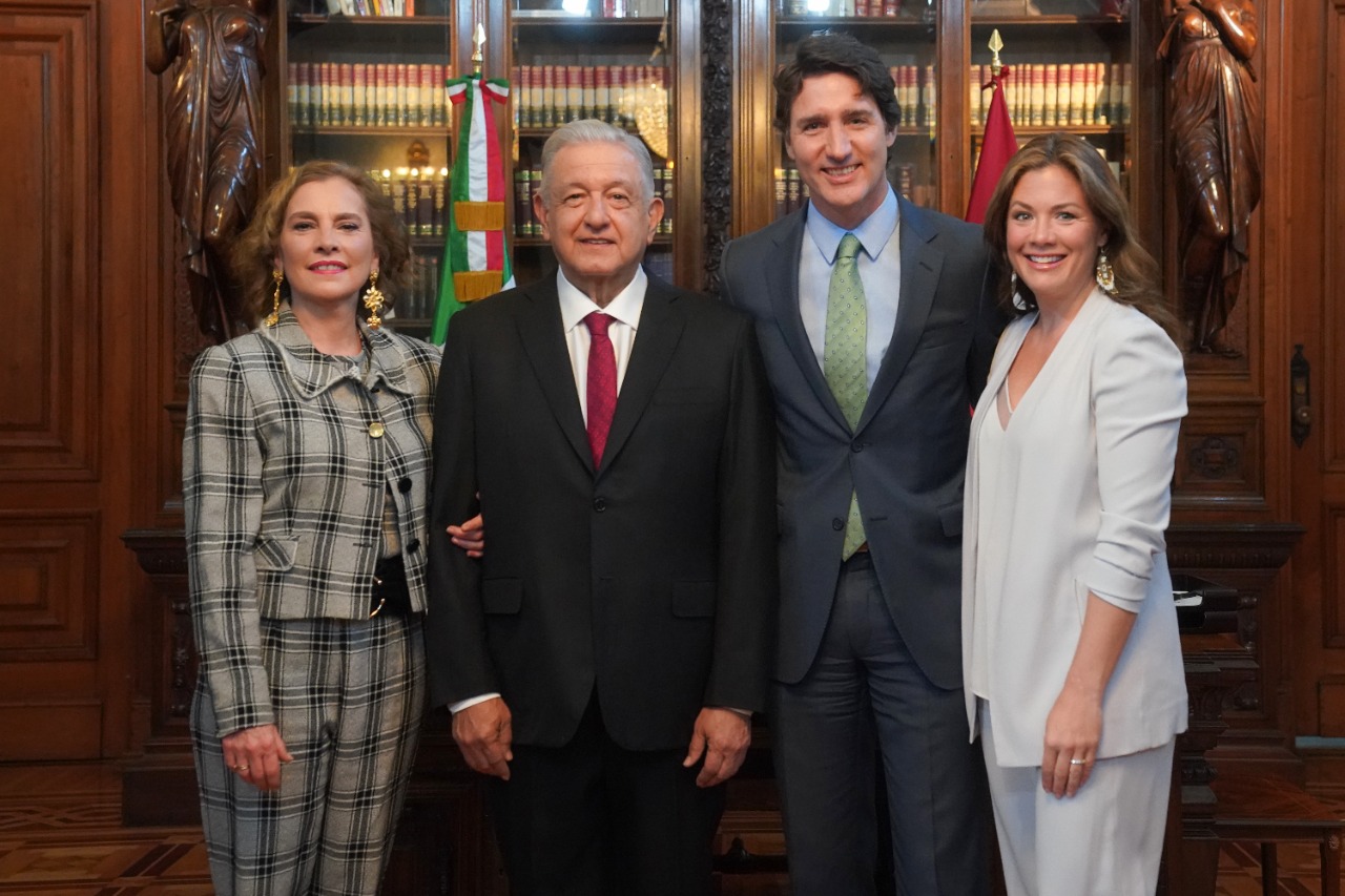 Reunión bilateral México-Canadá