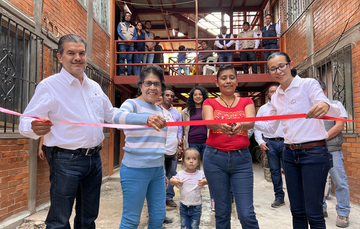 Con más de 120 viviendas en reconstrucción, la Conavi realizó un recorrido de verificación en la Unidad Habitacional Campestre ubicada en Jiutepec, Morelos

