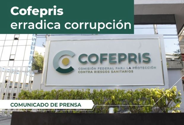 Cofepris erradica red interna de corrupción; destituye 11 funcionarios 