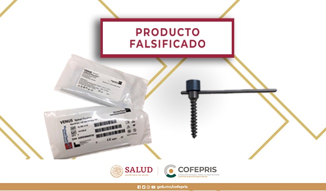 Cofepris alerta sobre falsificación de ocho dispositivos médicos