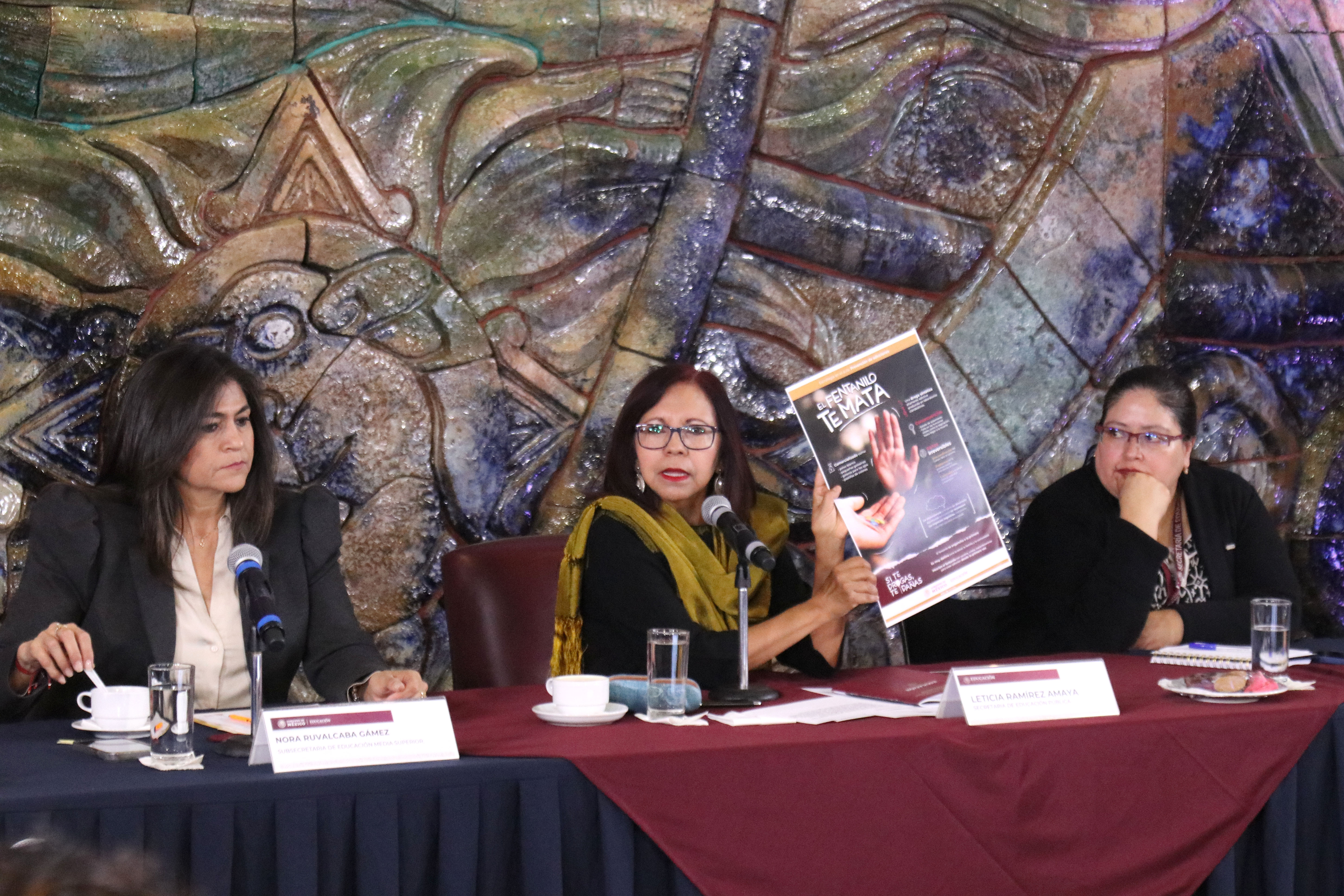 •	La secretaria de Educación Pública, Leticia Ramírez Amaya, encabeza presentación con la participación virtual de 770 instituciones con RVOE federal