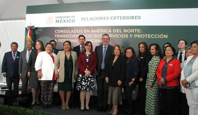 Foreign Secretary Ebrard announces transformations to Mexico's consular services to increase protection for Mexicans abroad