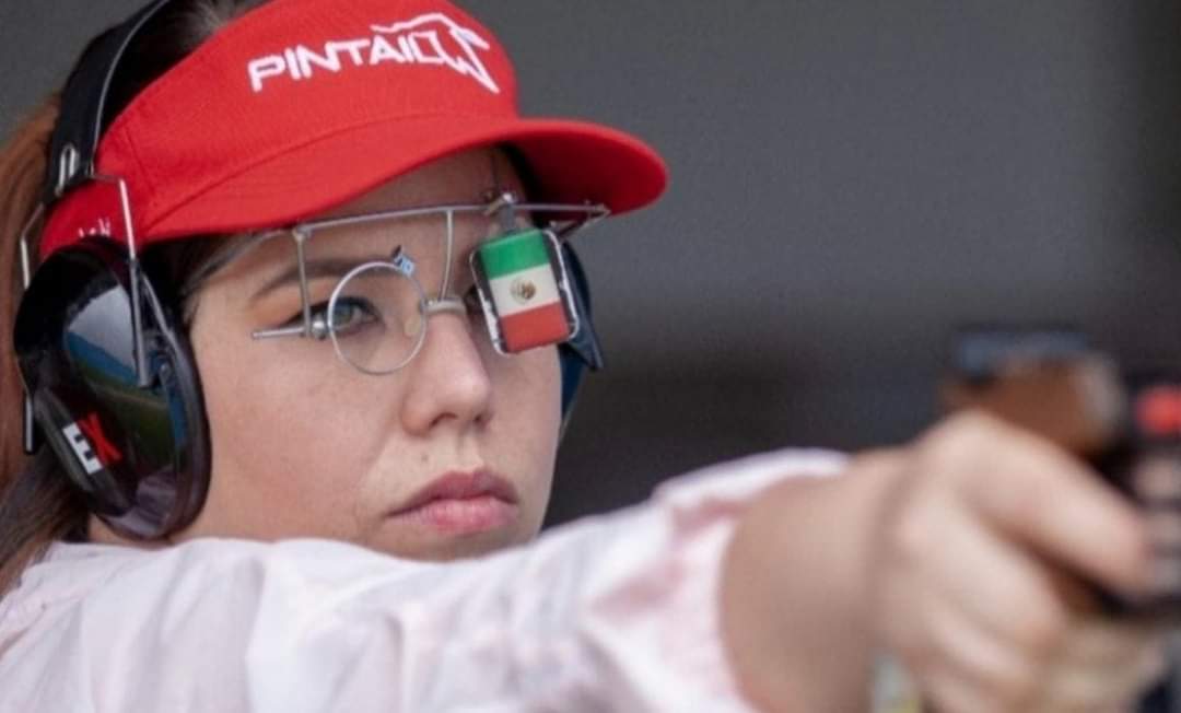 Alejandra Zavala, seleccionada nacional de tiro deportivo. Cortesía
