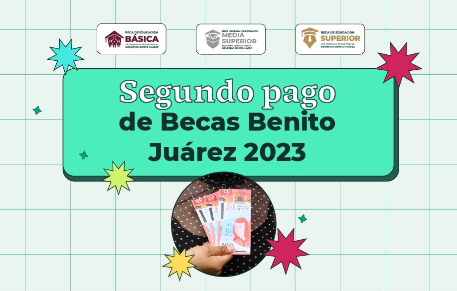 Infórmate sobre el segundo pago de Becas Benito Juárez 2023