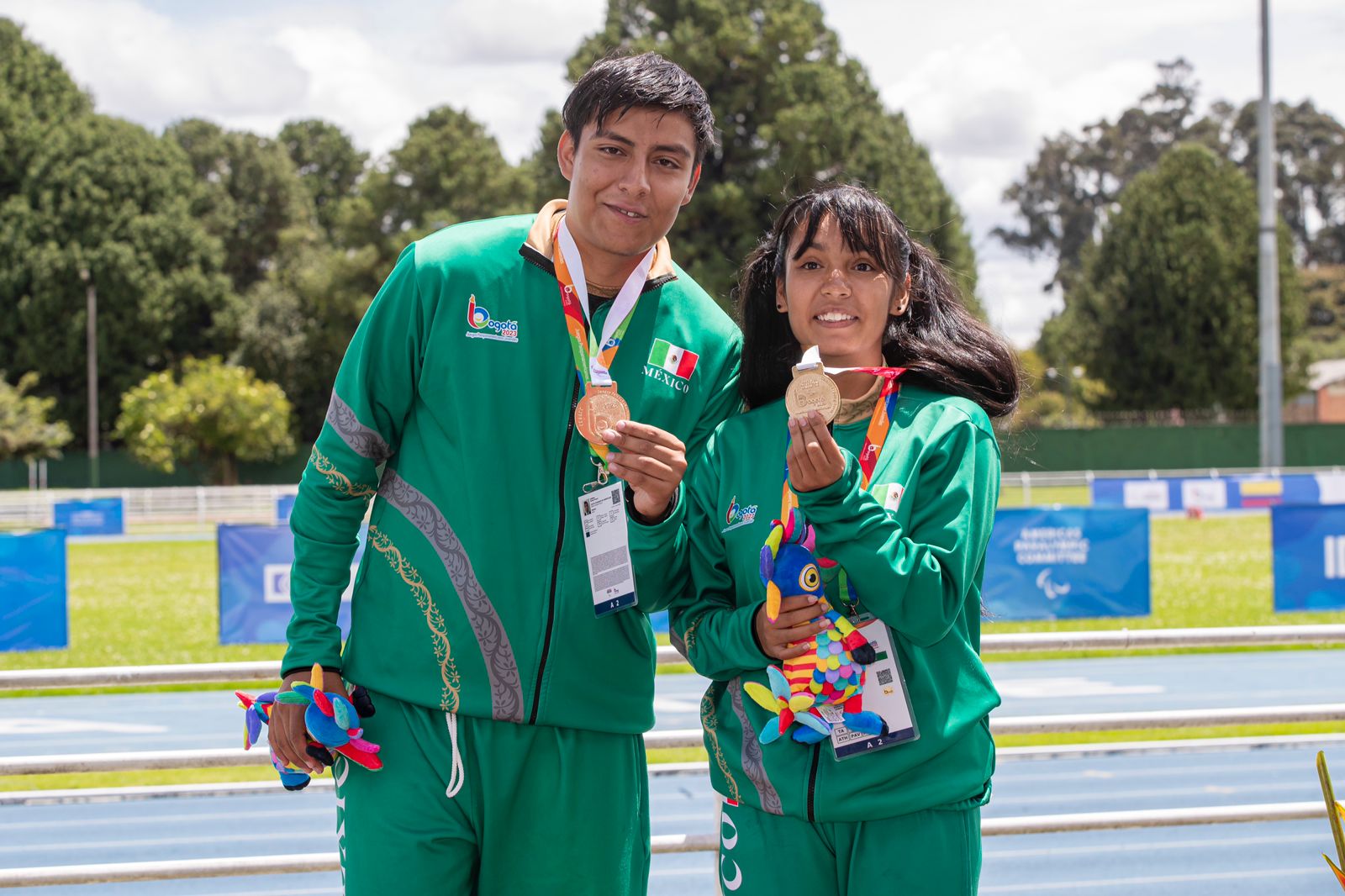 Amairany Rubio, medallista de oro en los Juegos Parapanamericanos Juveniles. CONADE