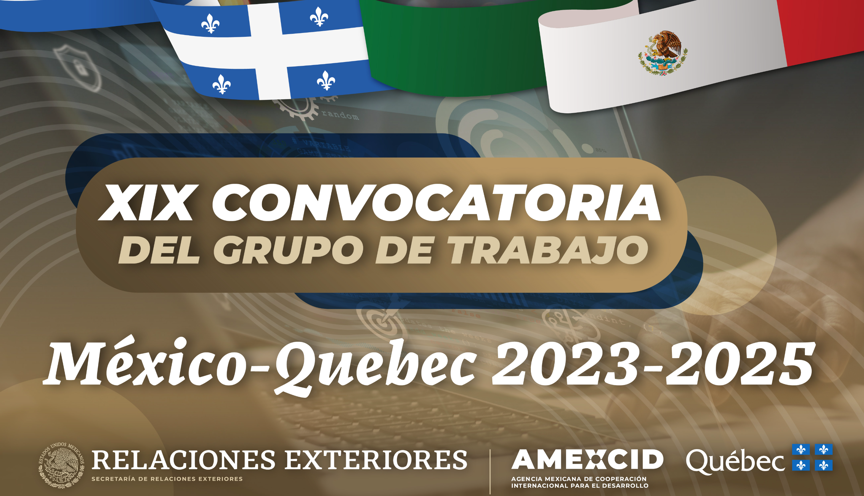 Convocatoria de proyectos - Grupo de Trabajo México - Quebec 2023-2025
