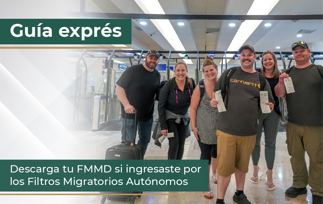 Guía exprés para obtener la Forma Migratoria Múltiple Digital (FMMD) si tu ingreso fue por los Filtros Migratorios Autónomos (FMA)