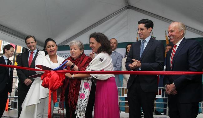 La canciller Alicia Bárcena inaugura el consulado de México en Nuevo Brunswick, Nueva Jersey