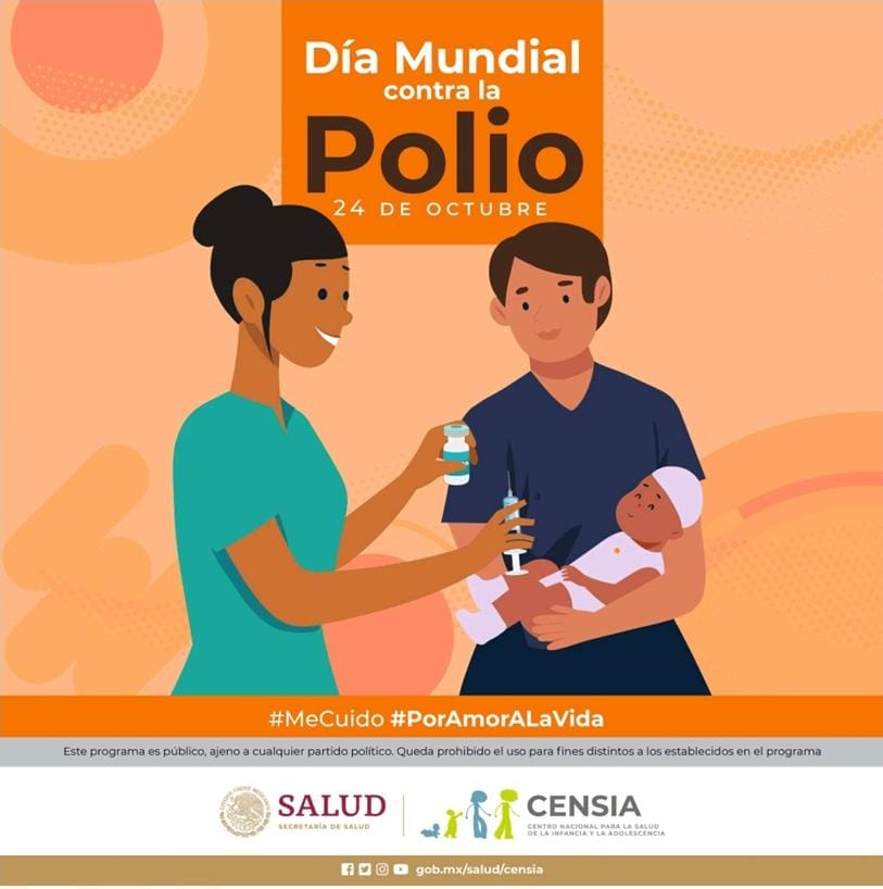 24 de octubre, Día mundial de la lucha contra la polio