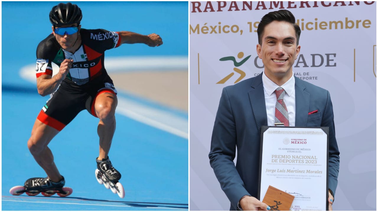 Jorge Luis Martínez Morales, recibe el Premio Nacional de Deportes 2023 por Trayectoria Deportiva. CONADE