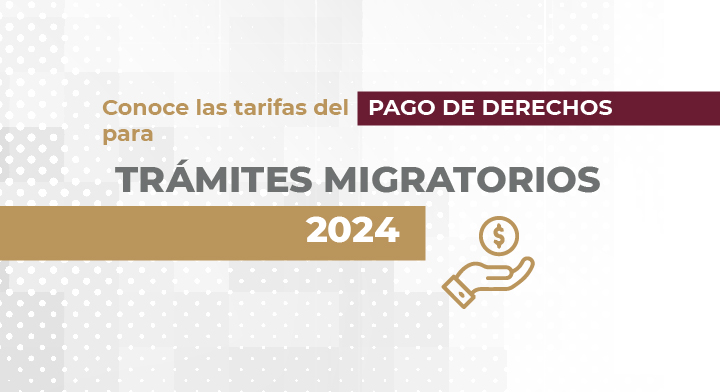 Pago de derechos migratorios 2024