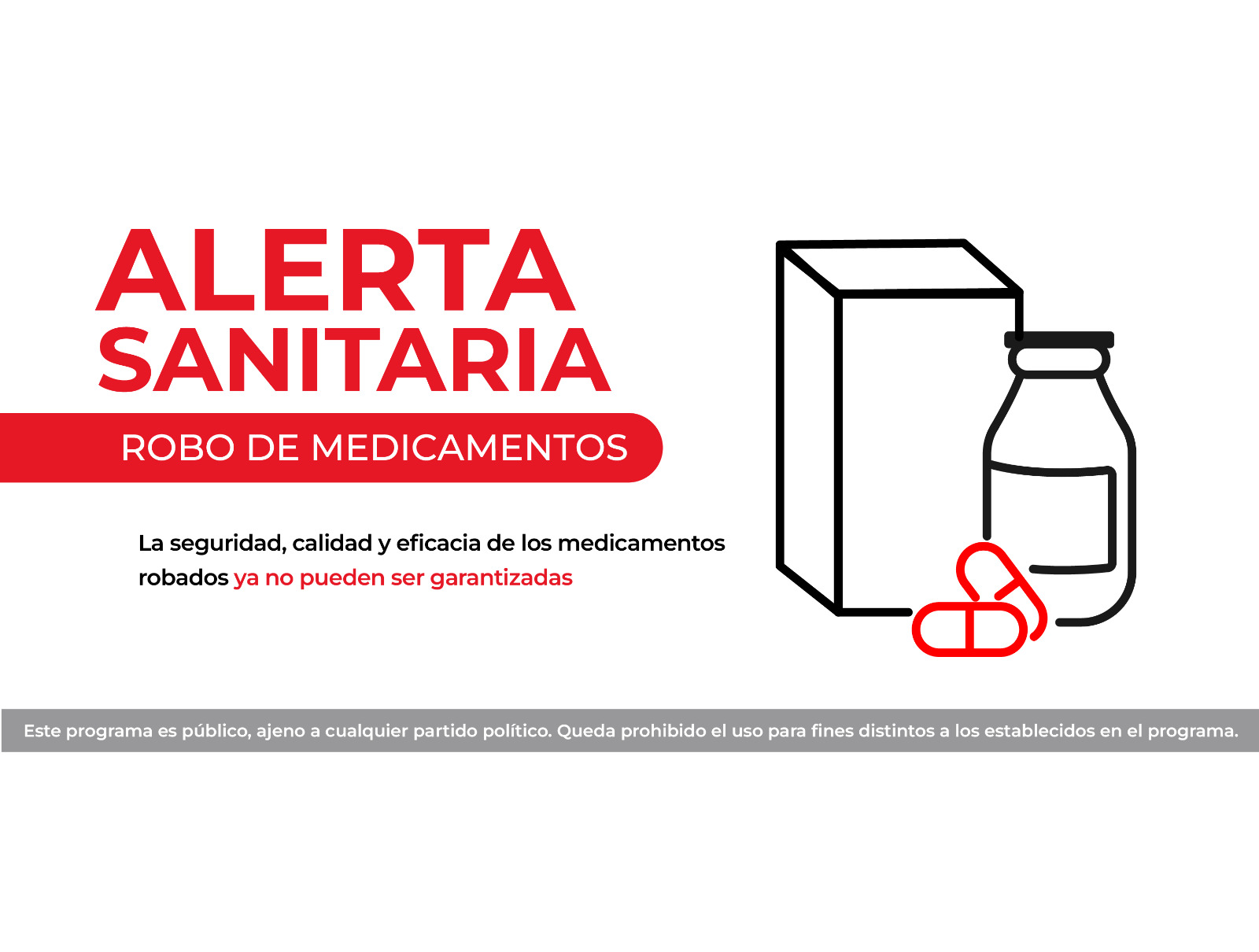 Cofepris alerta sobre robo de medicamentos: se despliegan acciones de vigilancia y control