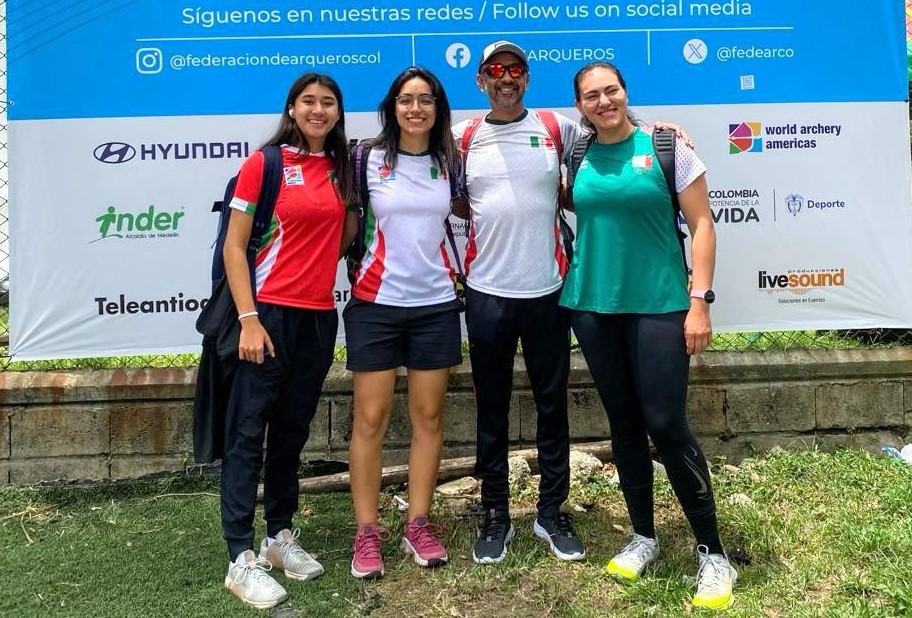 Ángela Ruiz, Ana Paula Vázquez y Alejandra Valencia tendrán actividad en el Campeonato Panamericano de Tiro con Arco en Medellín. CORTESÍA