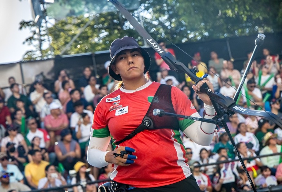 Alejandra Valencia tuvo un inicio destacado en el Campeonato Panamericano de tiro con arco. Cortesía