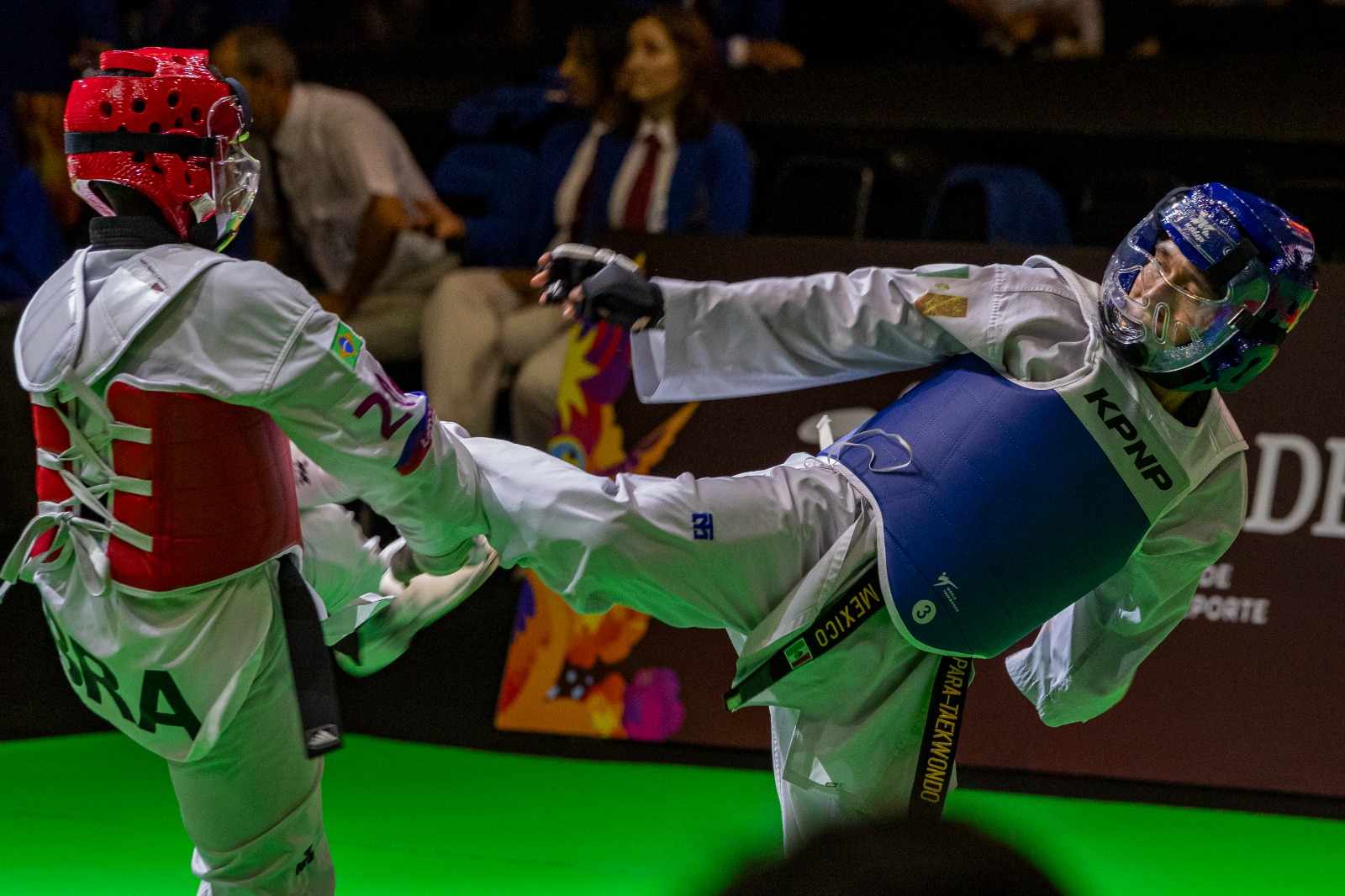 El parataekwondoín Iván Torres cayó ante el argentino Miguel Galeano, en la final de la categoría K44 -58 kg, del Torneo de Clasificación a los Juegos Paralímpicos. CONADE