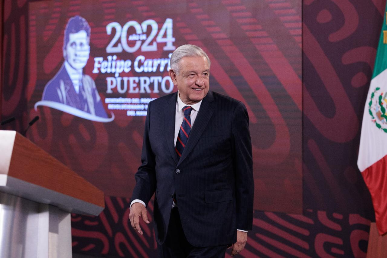 Conferencia de prensa encabezada por el presidente de los Estados Unidos Mexicanos, Andrés Manuel López Obrador