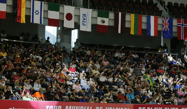 El Coliseo Amado Nervo recibió el Tour Mundial de Voleibol de Playa Elite 16 Tepic 2024. CONADE